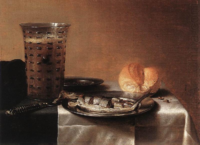 Still-life with Herring fg, CLAESZ, Pieter